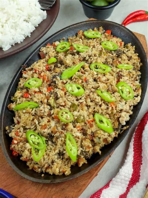 Bangus Sisig (Fish Sisig) .